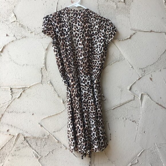 Reformation Leopard Print Oyster Dress Size S - Picture 9 of 15